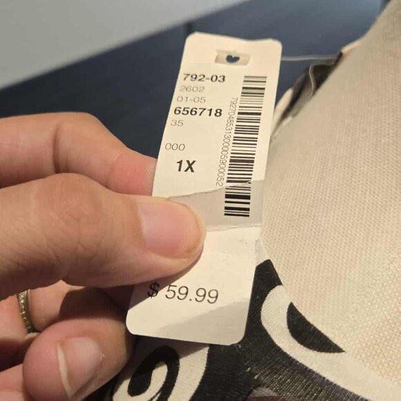 AE City Abstract Print Belted Tunic Dress Size 1X - Picture 2 of 3